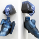 Illustration for article titled This Sculpture of Cowboy Bebop's Faye Valentine Is Hanging in a Fancy New York Gallery Right Now